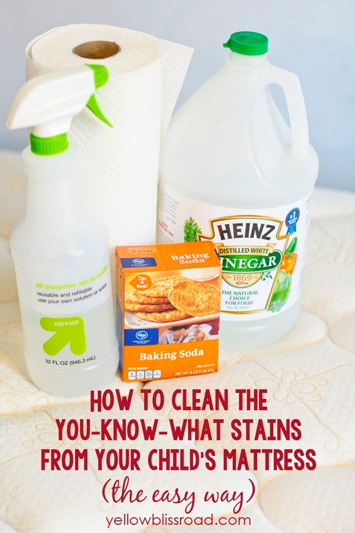 How to Remove Urine Stains and Odors from a Mattress