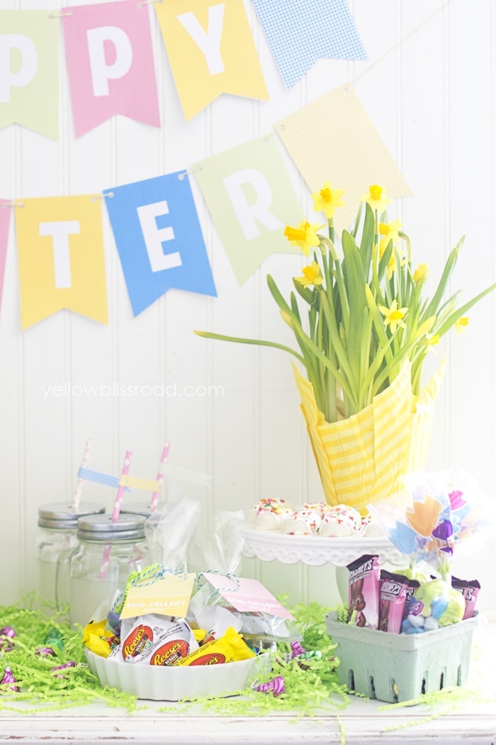 Easter Party Table right
