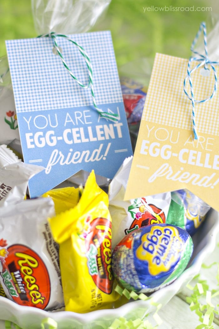 You Are an Egg-Cellent Friend Free Printable