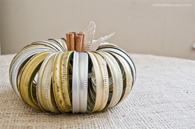 Canning Ring Pumpkin