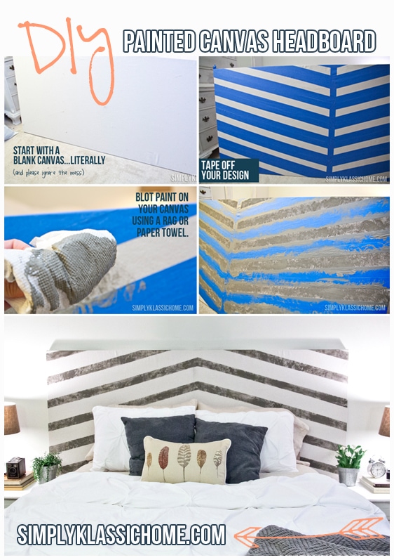 It's easier than you'd think to transform an old closet door into a beautiful headboard!