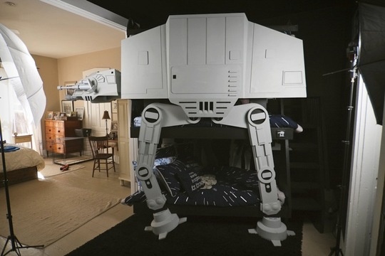 Star Wars themed bedroom