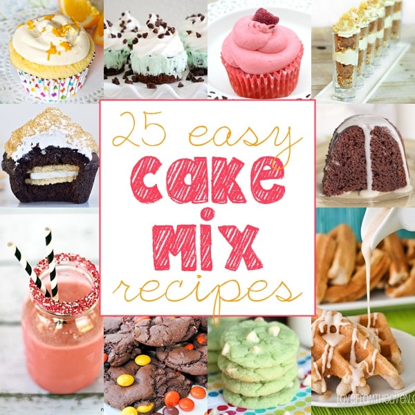 25 Awesomely Easy Cake Mix Recipes Yellow Bliss Road