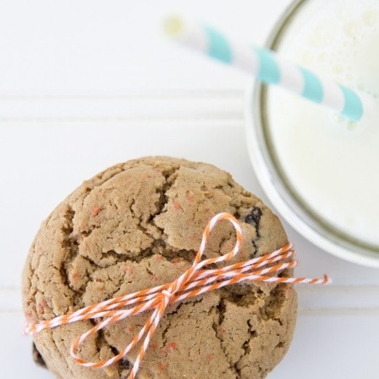 Easy Carrot Cake Cookies from Cake Mix | YellowBlissRoad.com