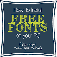 Social media image of How To Install Free Fonts on your PC