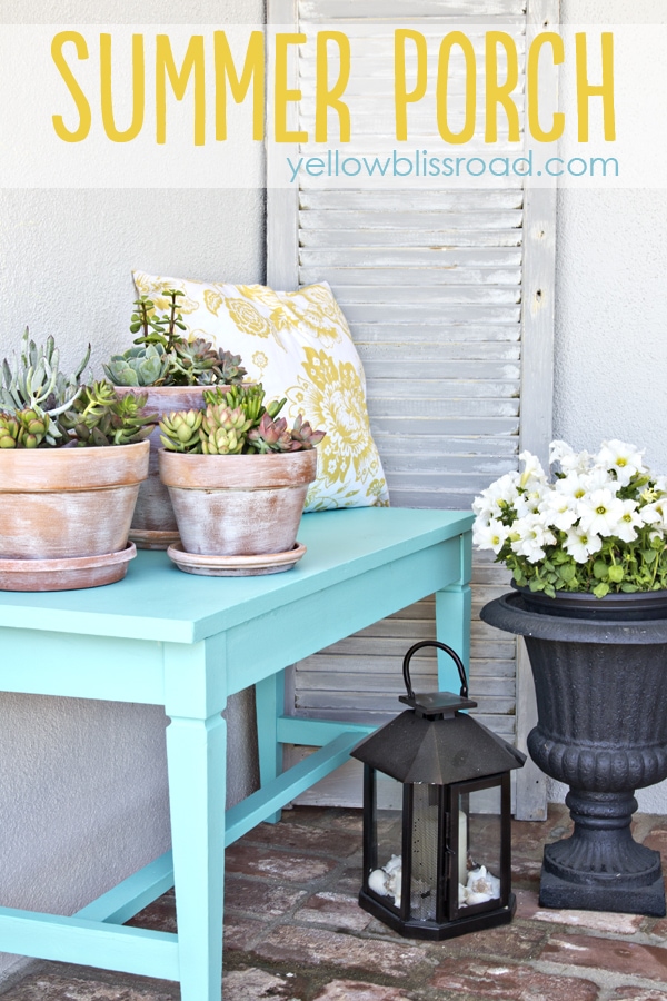 Bright & Cheery Summer Porch Bright & Cheery Summer Porch