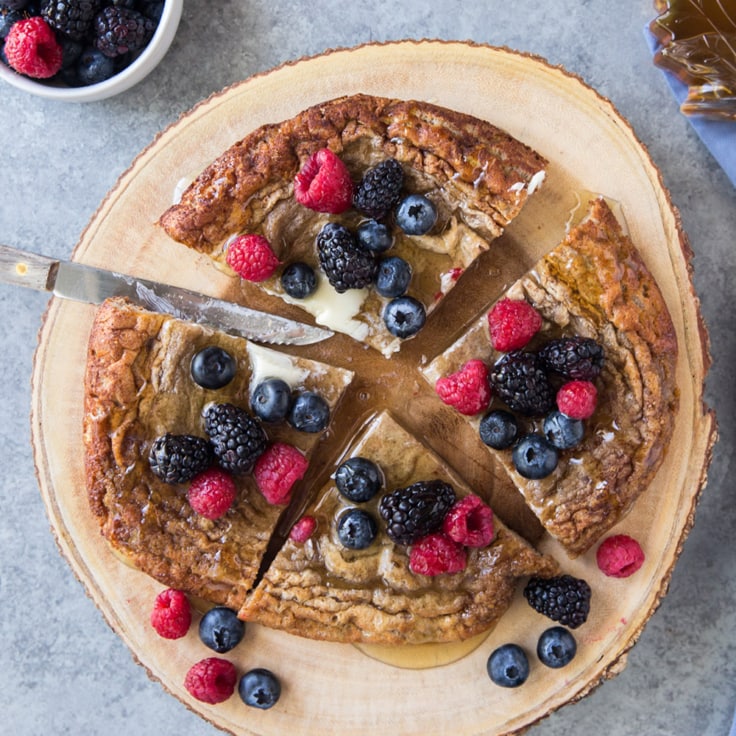 Oven Baked Pancakes Yellow Bliss Road