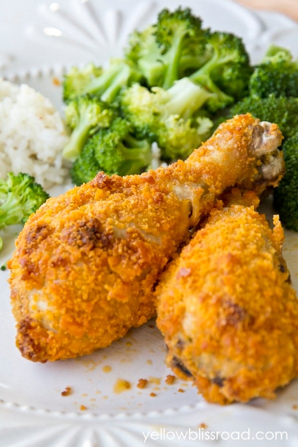 Cheesy Ranch Chicken Drumsticks Yellow Bliss Road