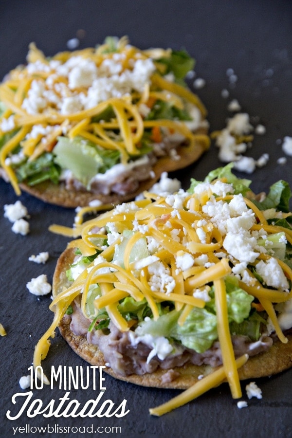 ten minute tostadas title