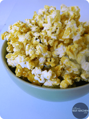 A bowl of Popcorn