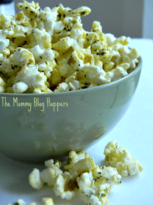 A bowl of popcorn