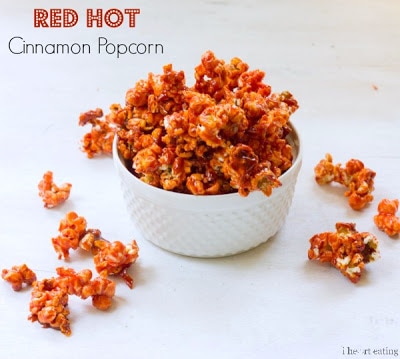 Social media image of Red Hot Cinnamon Popcorn
