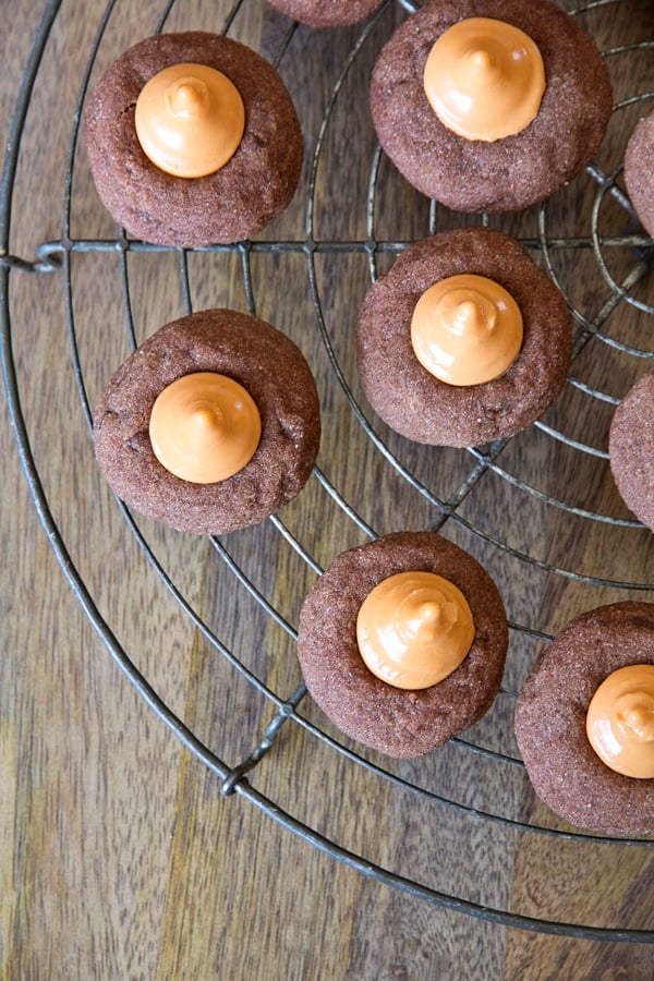 Social media image of Double Chocolate Pumpkin Spice Cookies