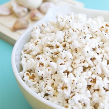 A bowl of popcorn