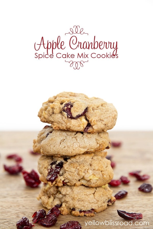 apple cranberry spice cookies title