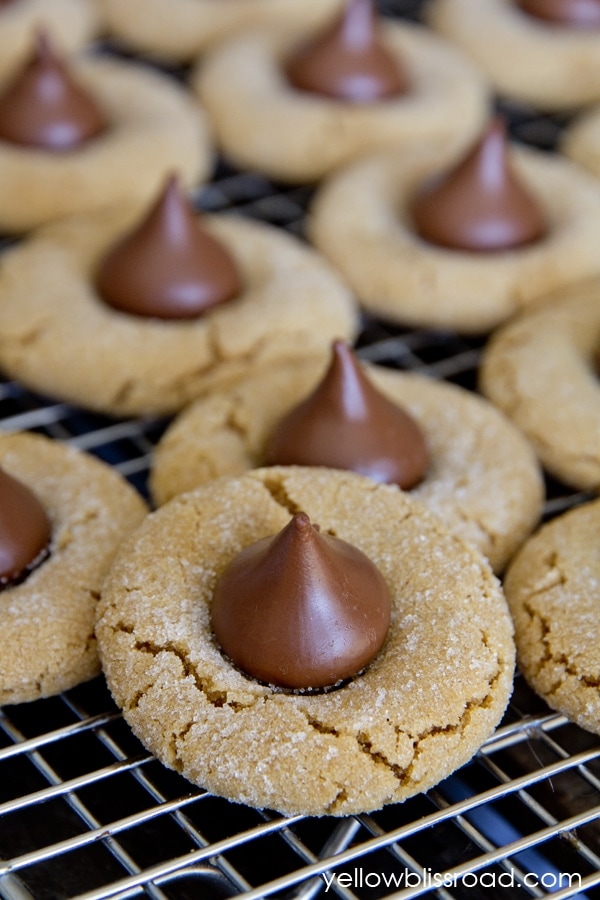 Cookie Butter Blossoms - a nut free version of the popular peanut blossoms or