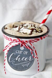 Hot Chocolate Bar with Free Chalkboard Printables