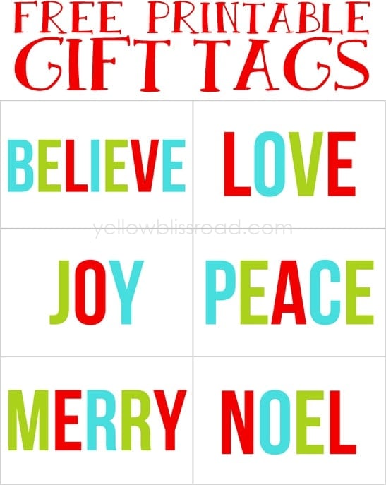 Free printable gift tags and a His and Hers Gift Basket Idea #cbias #easygifts #shop