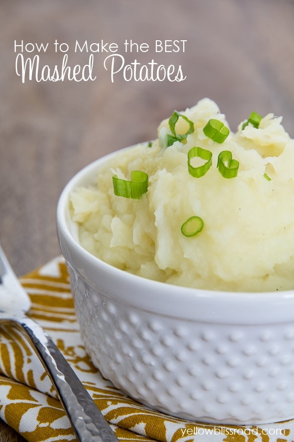 Tips and tricks for making THE BEST mashed potatoes!