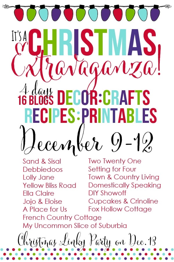 Christmas Exravaganza Blog Hop and Linky Party Graphic