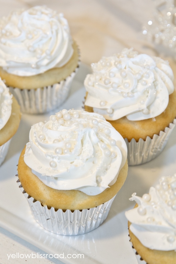 Snow Capped Cupcakes