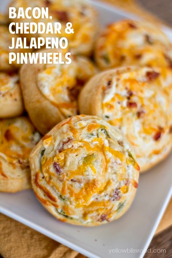 Bacon Cheddar Jalepeno Pinwheels