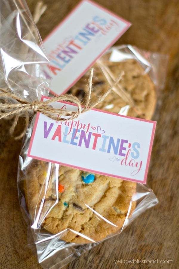 Valentine's Day Treat Tags and Gift Idea