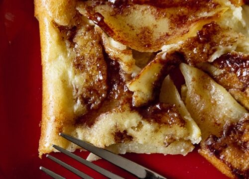 German Apple Pancake Recipe {Apple Oven Pancake}