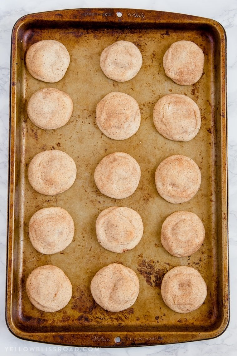 Caramel Stuffed Snickerdoodles take the classic sugary, cinnamony cookie to a whole other level. They are super soft with an ooey, gooey caramel surprise in the middle.