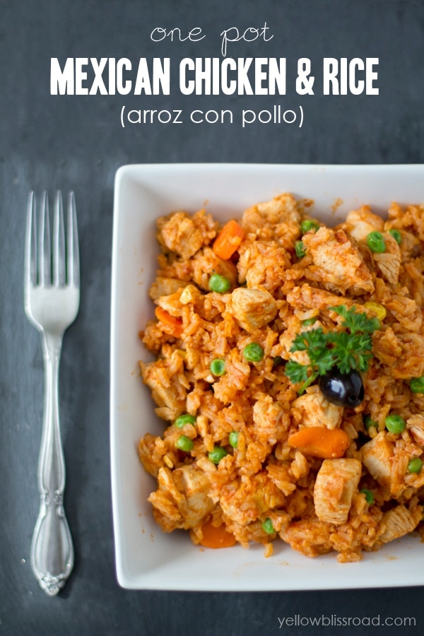 One Pot Mexican Chicken and Rice 2