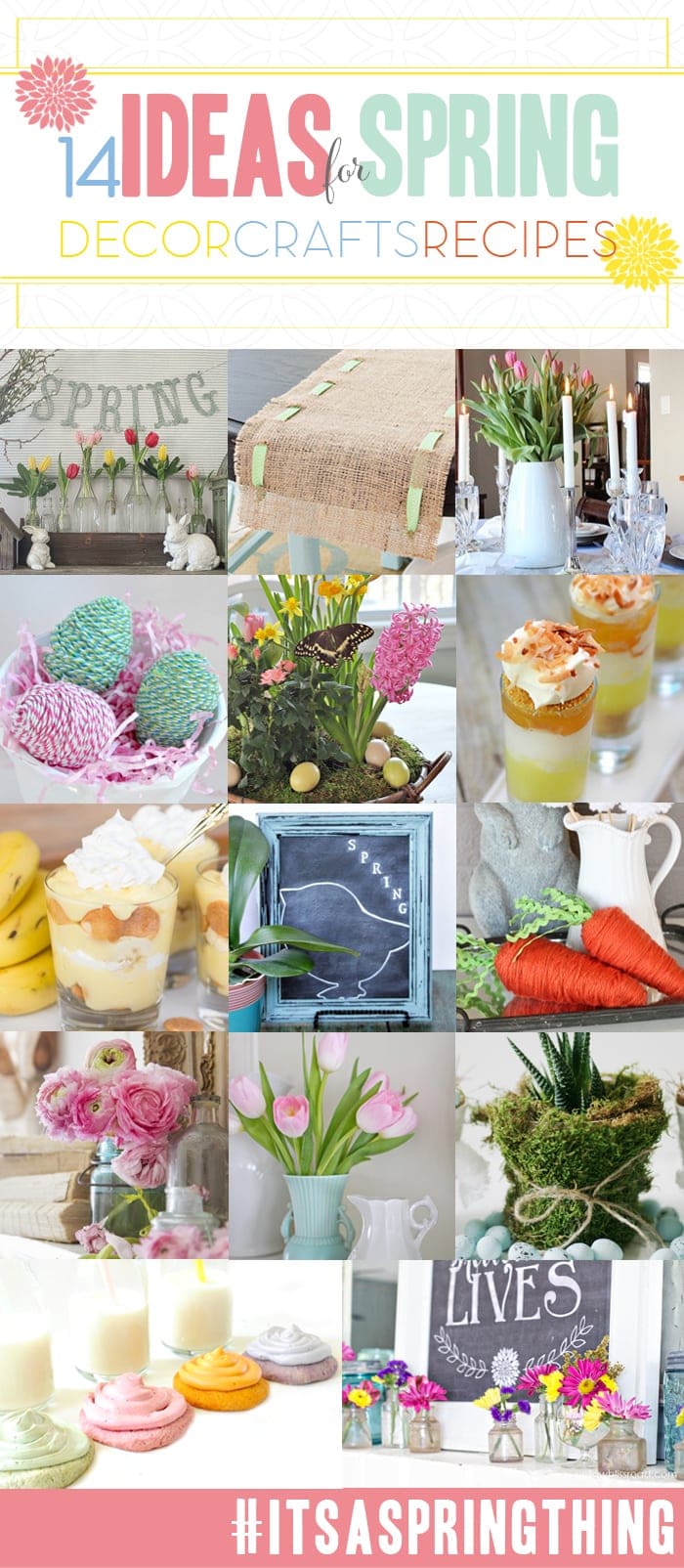 14 Ideas for Spring | It's a Spring Thing