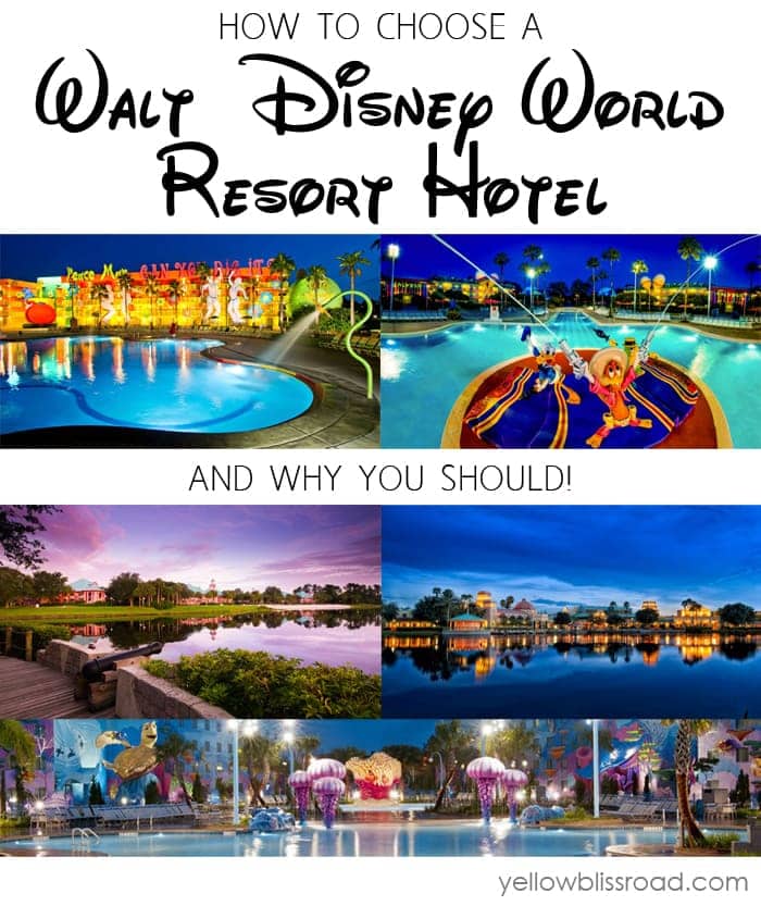 How to choose a Disney World Resort Hotel - and why you should!