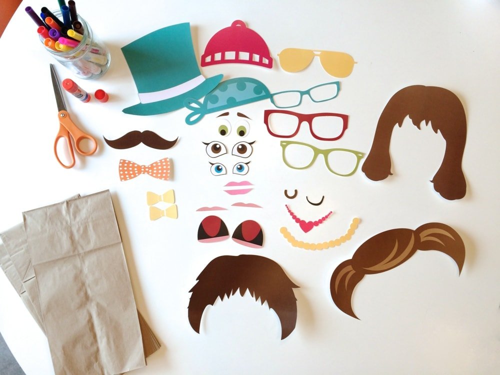 Free Printable Paper Bag Puppets free-printable-paper-bag-puppets