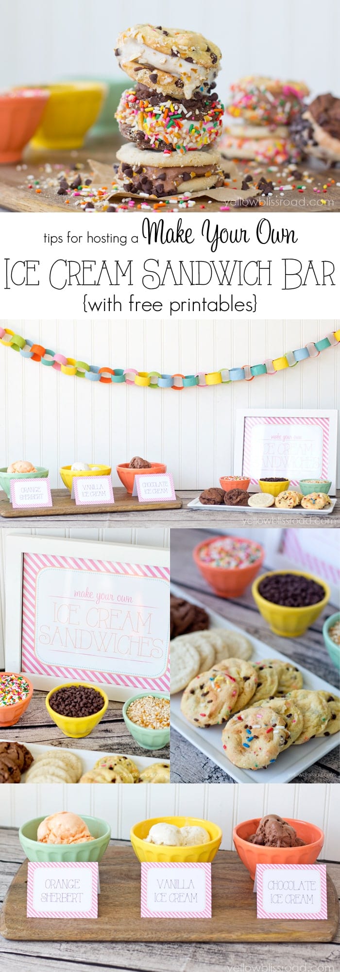 Tips for Hosting a Make Your Own Ice Cream Sandwich Bar