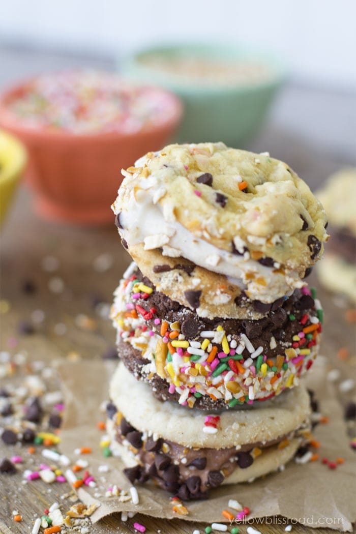 Homemade Ice Cream Sandwiches