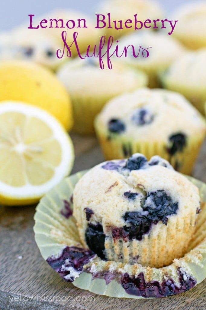 Lemon Blueberry Muffins 