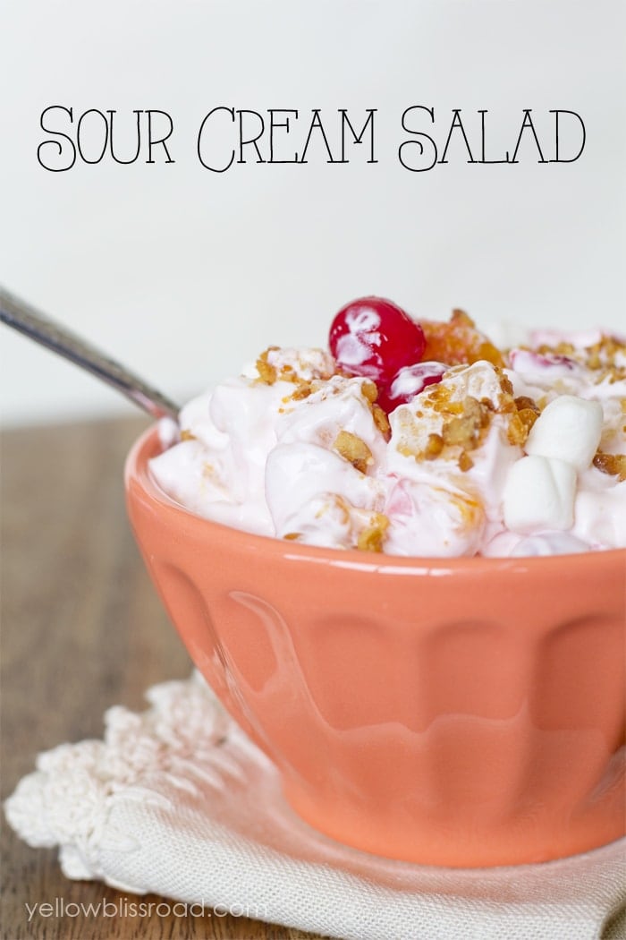 Single cream salad dressing