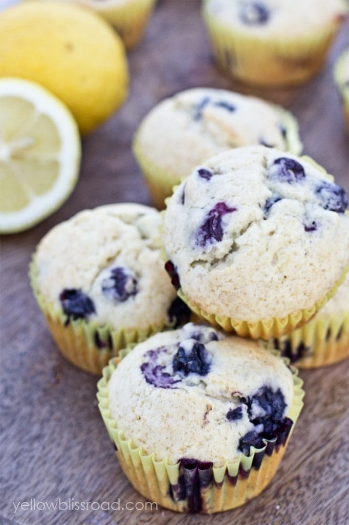 Lemon Blueberry Muffins