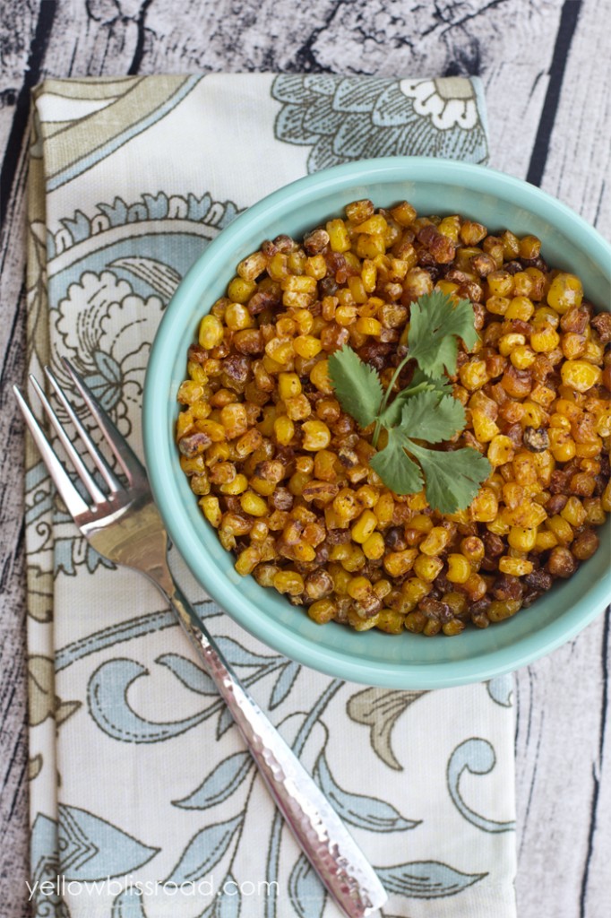 Oven Roasted Corn with Barbecue Seasoning
