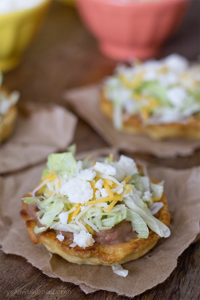 Mexican Sopes Recipe - Yellow Bliss Road