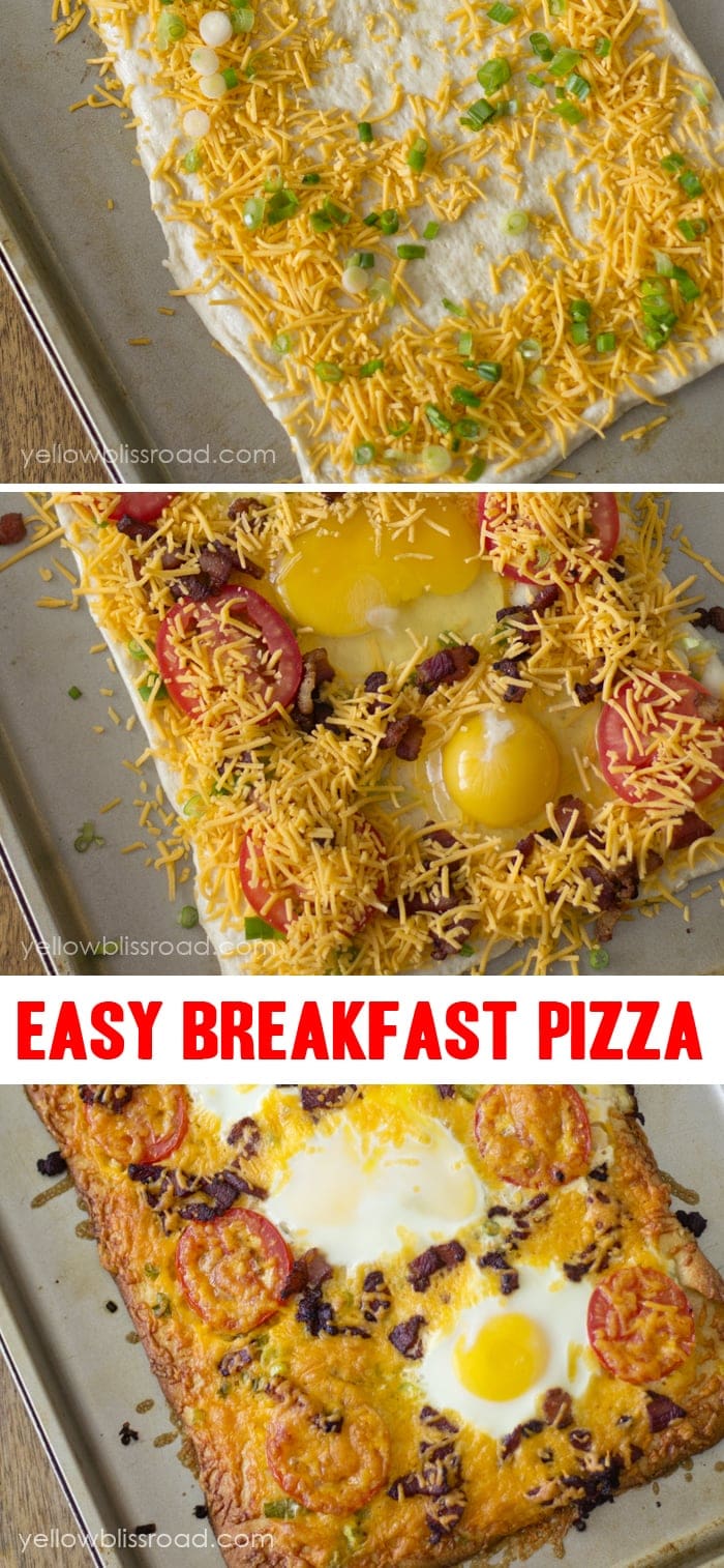 Easy Breakfast Pizza 