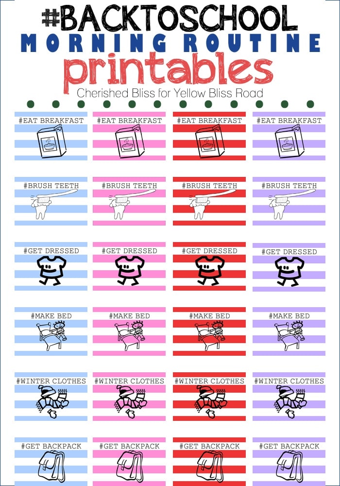 Back to School Free Printables