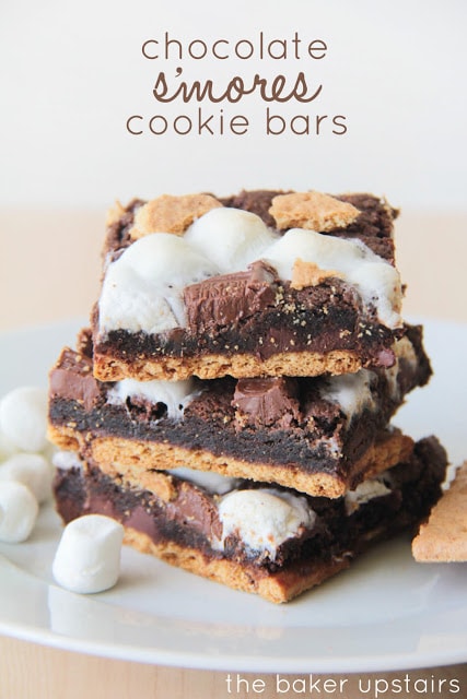 Social media image of S\'Mores Cookie Bars