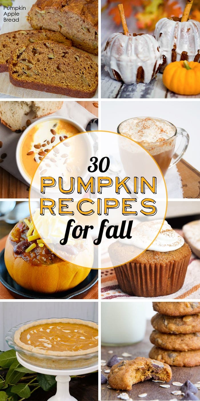 30 Pumpkin Recipes for Fall