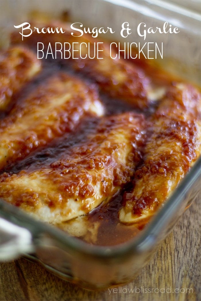 Brown Sugar Garlic Barbecue Chicken title