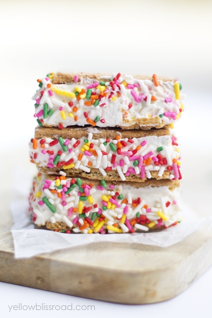 Cheesecake Ice Cream Sandwiches