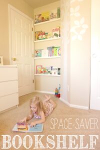 DIY Space-Saver Bookshelf
