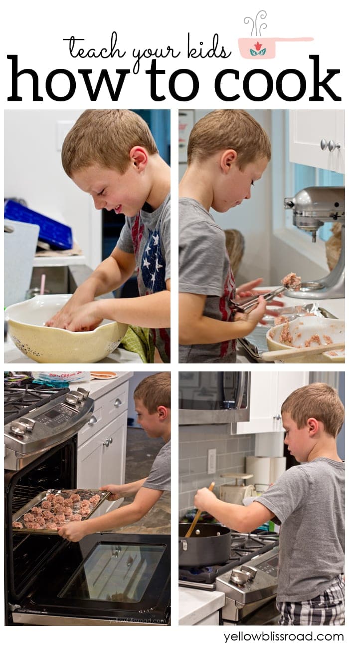 How to Teach Your Kids to Cook