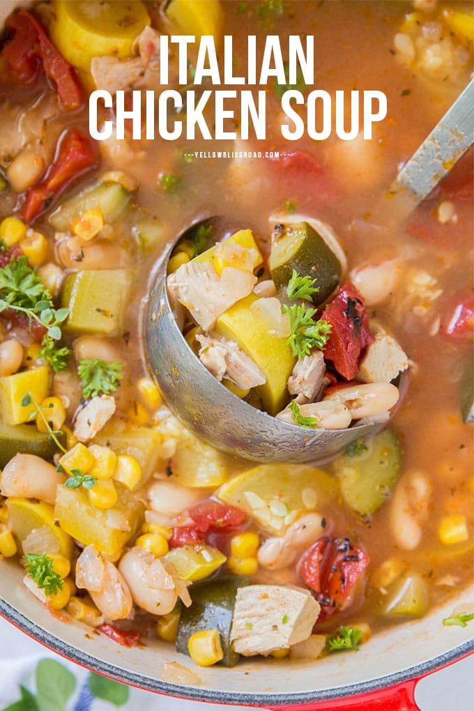 Italian Chicken Soup Recipe