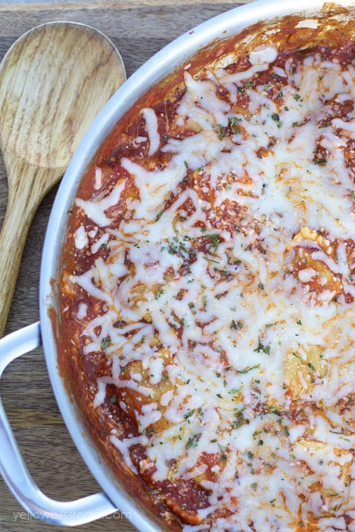 One Pan Skillet Lasagna Recipe